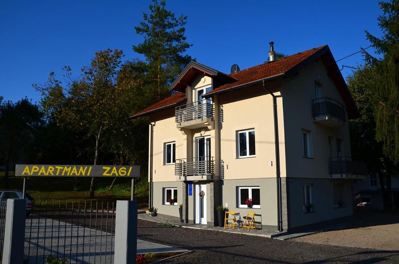 Apartmani Zagi Rakovica Exteriér fotografie